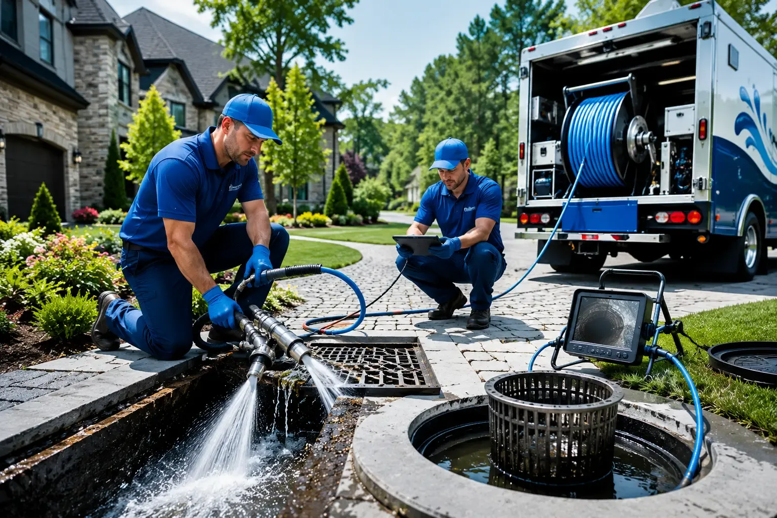 Local outdoor drain cleaning professionals in Manville, WY